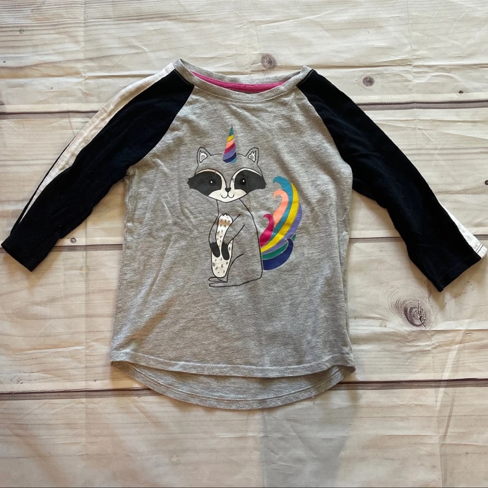 Unicorn Raccoon Graphic Tee